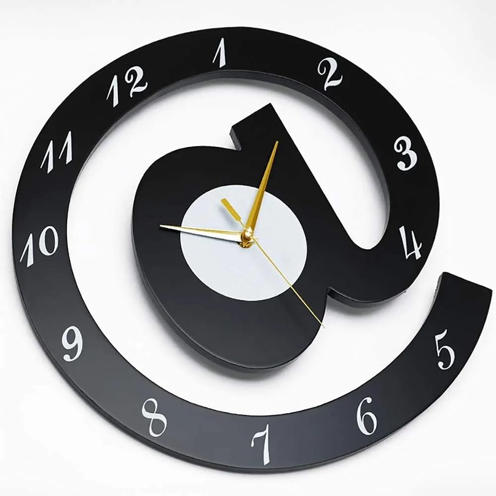 3D Wooden Wall Clock – Modern Decorative Home & Office Wall Art