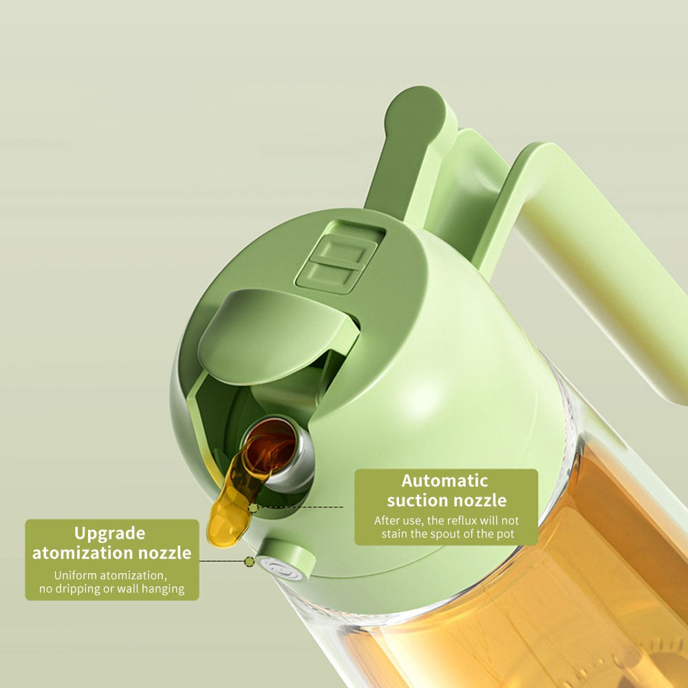 2-in-1 Oil Sprayer Bottle – Kitchen Cooking & Baking Oil Dispenser