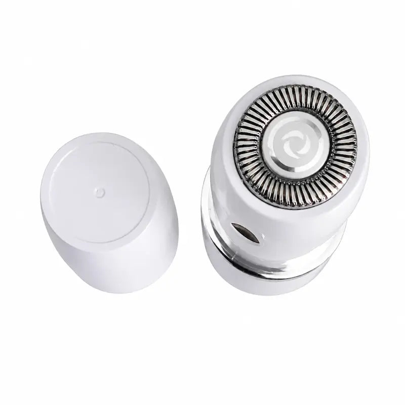 Flawless Mini Hair Remover – Portable Facial Shaver with Smart Light