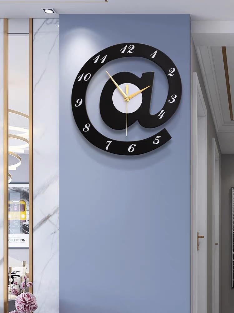 3D Wooden Wall Clock – Modern Decorative Home & Office Wall Art