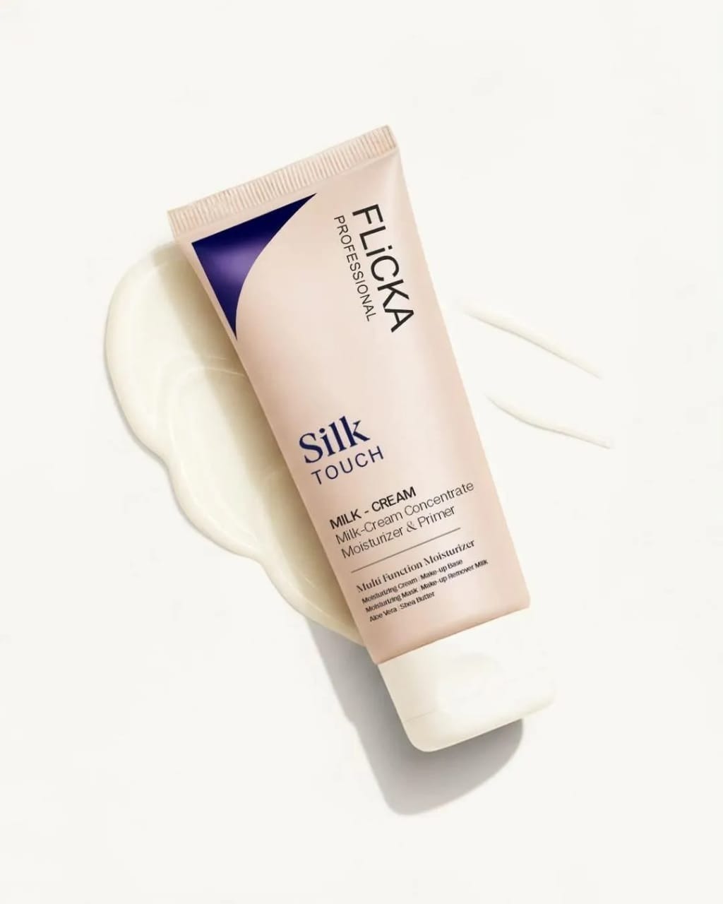FLICKA Silk Touch Milk-Cream Concentrate 60g – 3-in-1 Moisturizer, Primer & Makeup Base