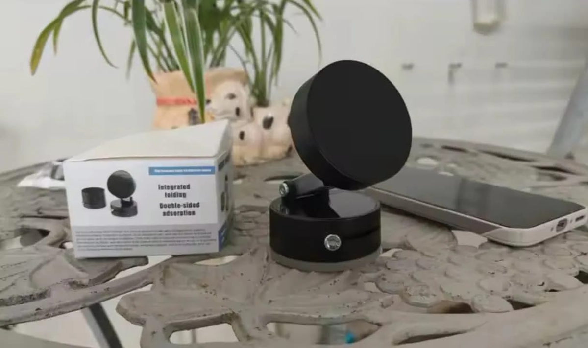360° Rotating Magnetic Car Phone Holder – Strong Suction Dashboard Mount