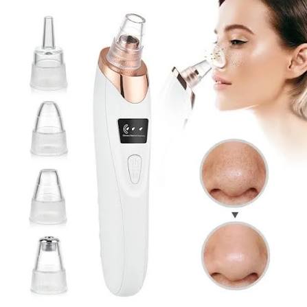 5-in-1 Rechargeable Blackhead Remover Machine – Facial Vacuum Pore Cleaner