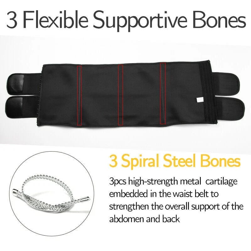 Adjustable Waist Trainer Belt – Tummy Support & Body Shaper for Men & Women