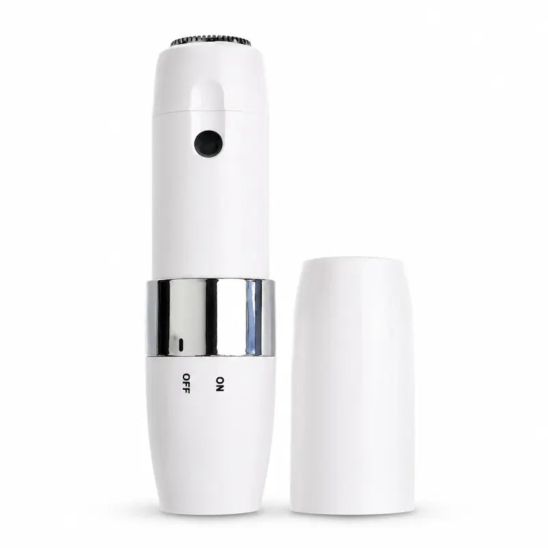 Flawless Mini Hair Remover – Portable Facial Shaver with Smart Light