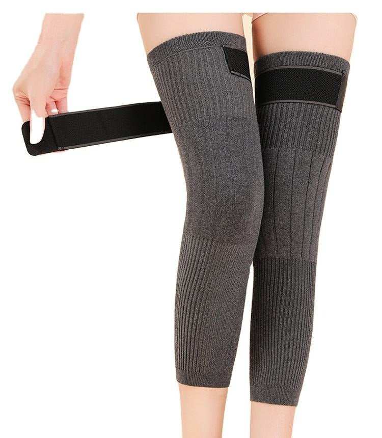 Unisex Winter Wool Thermal Knee Warmers – Pair of Knee Support & Warmers