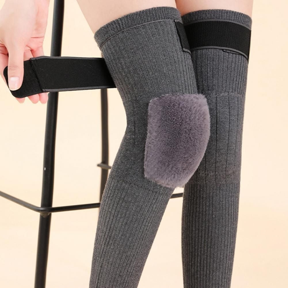 Unisex Winter Wool Thermal Knee Warmers – Pair of Knee Support & Warmers