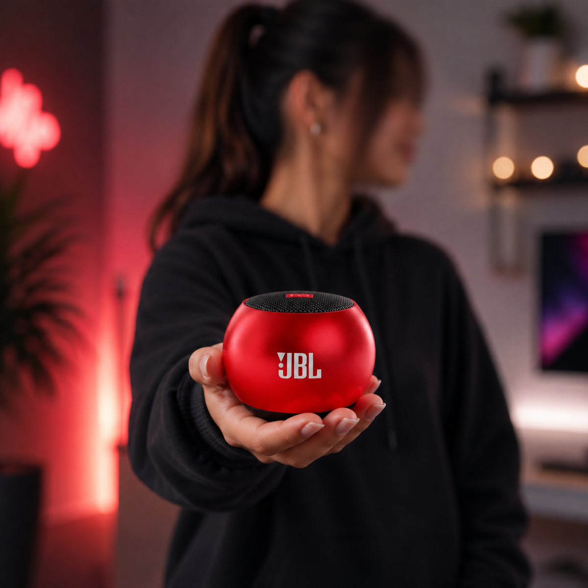 JBL M3 Mini Portable Bluetooth Speaker – Compact Wireless Speaker with Metal Finish